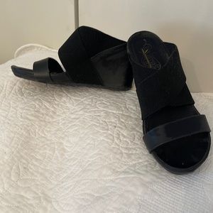 Black sandals